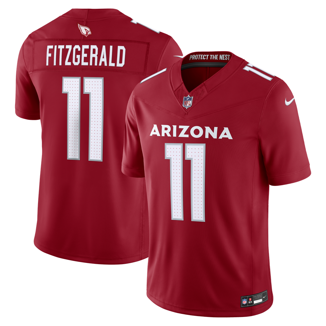 Arizona Cardinals Larry Fitzgerald Nike Cardinal Vapor F.U.S.E. Stitched Retired Limited Jersey - product image 1
