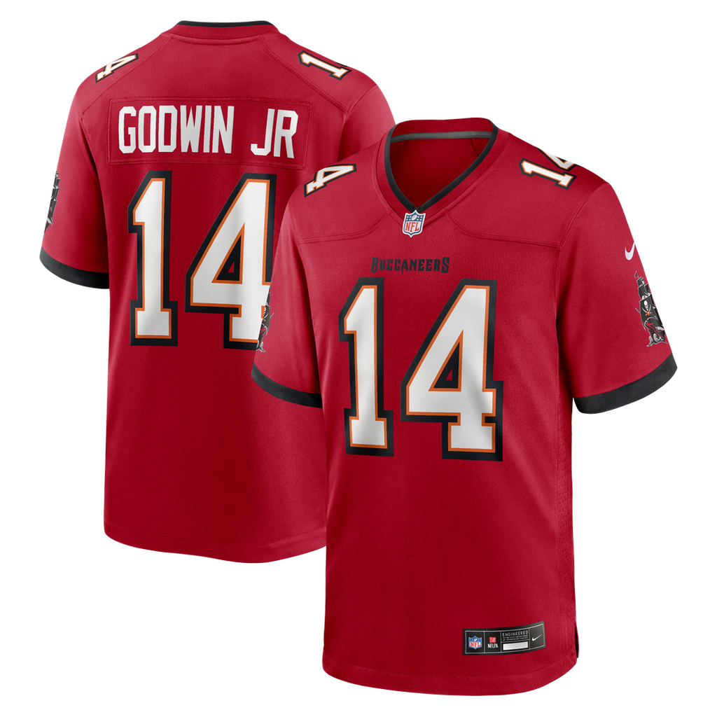 Tampa Bay Buccaneers Chris Godwin Jr. Nike Red Game Player Jersey - product image 9