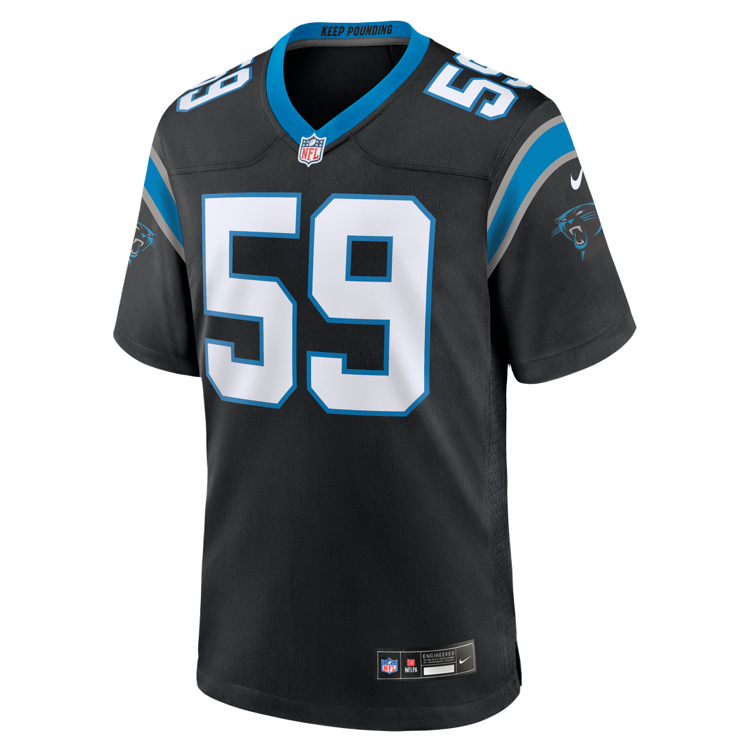 Carolina Panthers Luke Kuechly Nike Black Team Game Jersey - product image 2