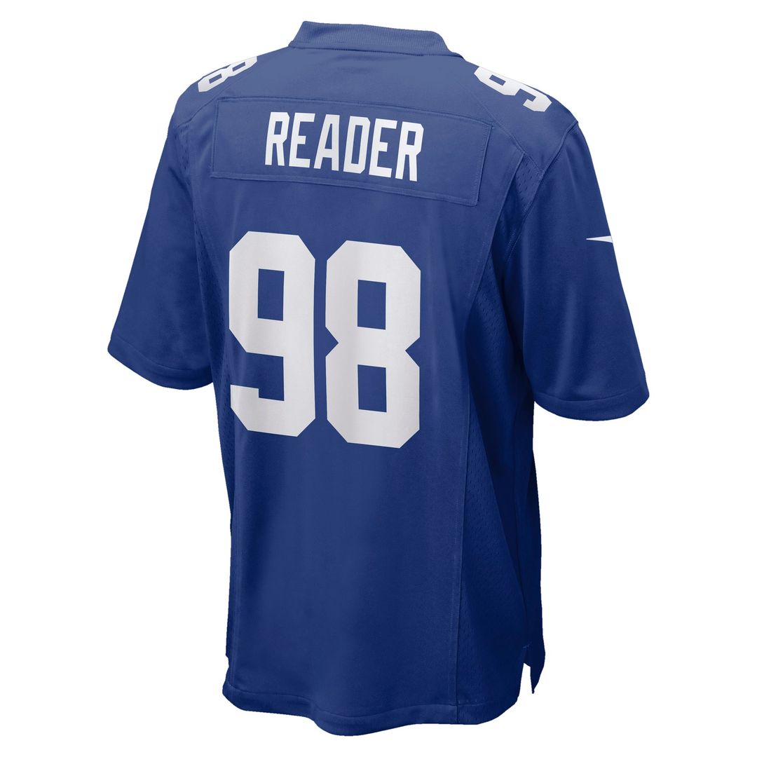 New York Giants D.J. Reader Nike Royal Game Jersey - product image 3