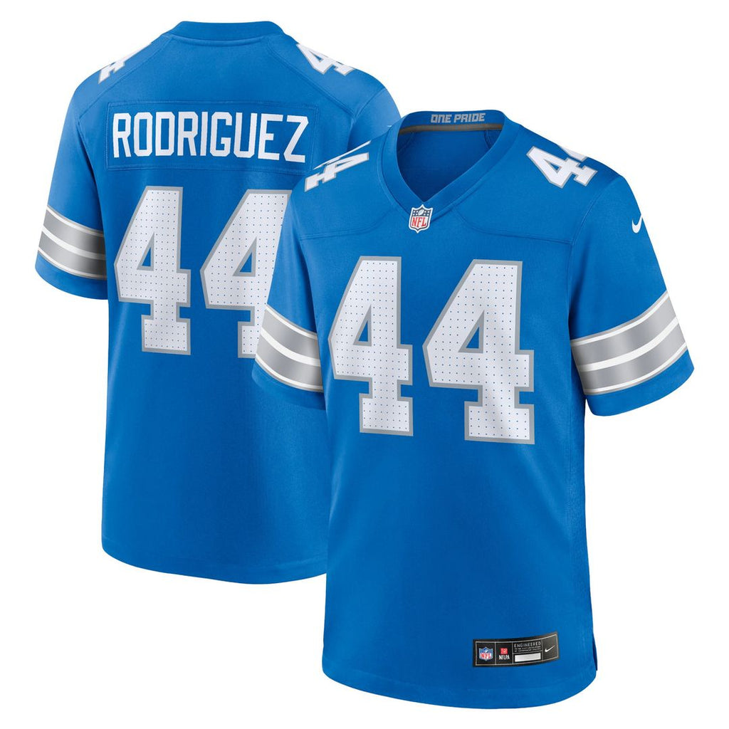 Detroit Lions Malcolm Rodriguez Nike Blue Game Jersey - product image 9