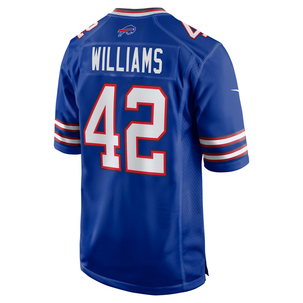 Buffalo Bills Dorian Williams Nike Royal Home Game Jersey - product image 3