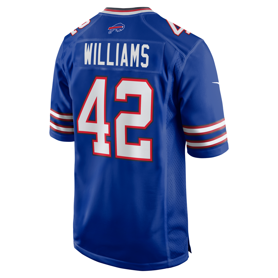 Buffalo Bills Dorian Williams Nike Royal Home Game Jersey - product image 3