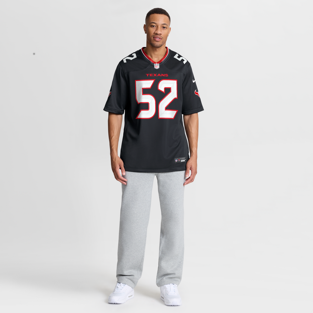 Houston Texans Xavier Thomas Nike Navy Team Game Jersey - product image 4