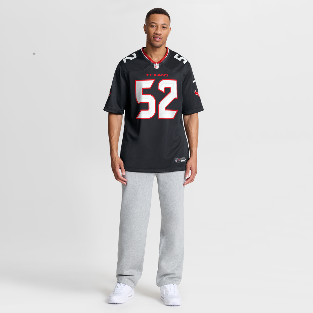 Houston Texans Xavier Thomas Nike Navy Team Game Jersey - product image 4