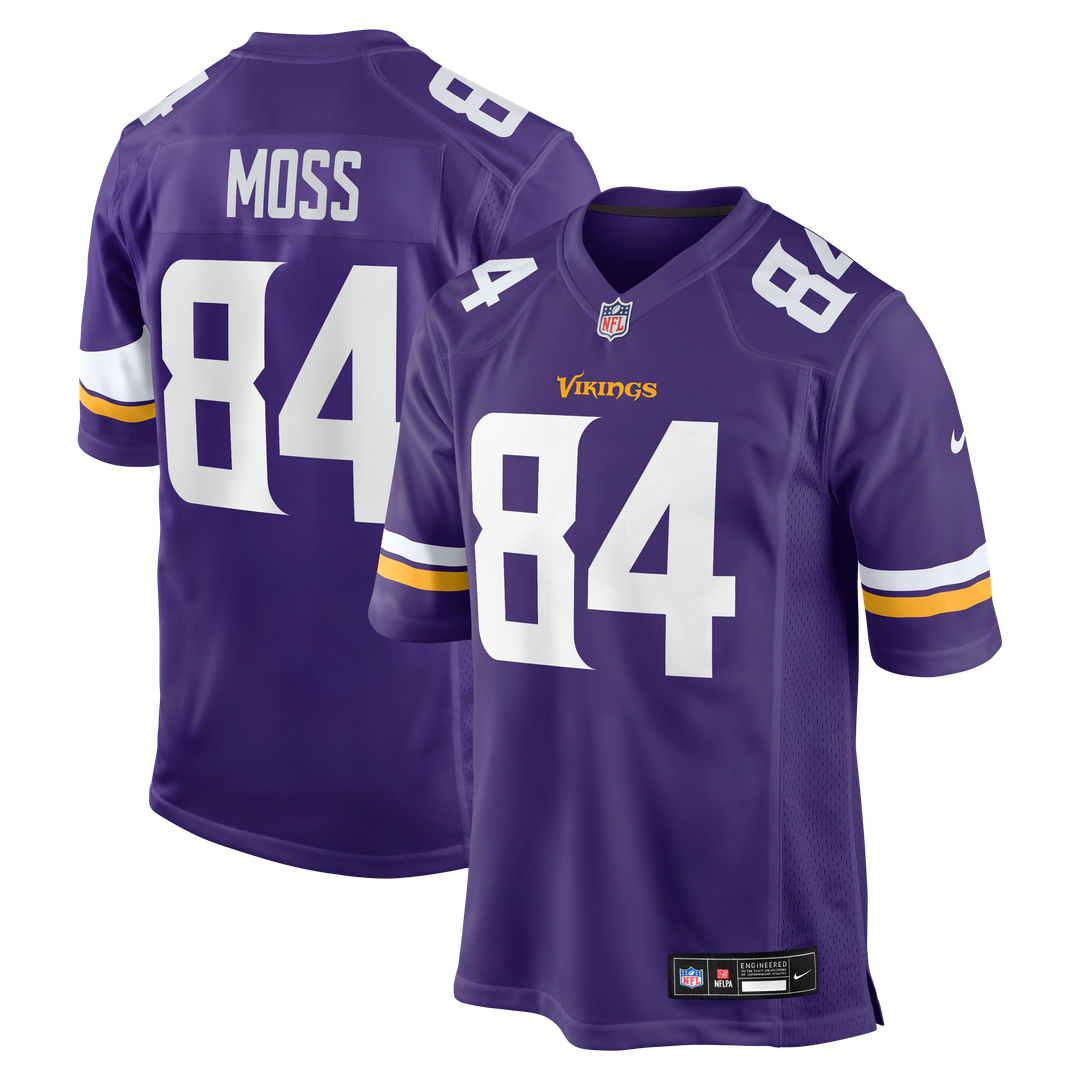 Minnesota Vikings Randy Moss Nike Purple Game Retired Player Jersey - product image 9