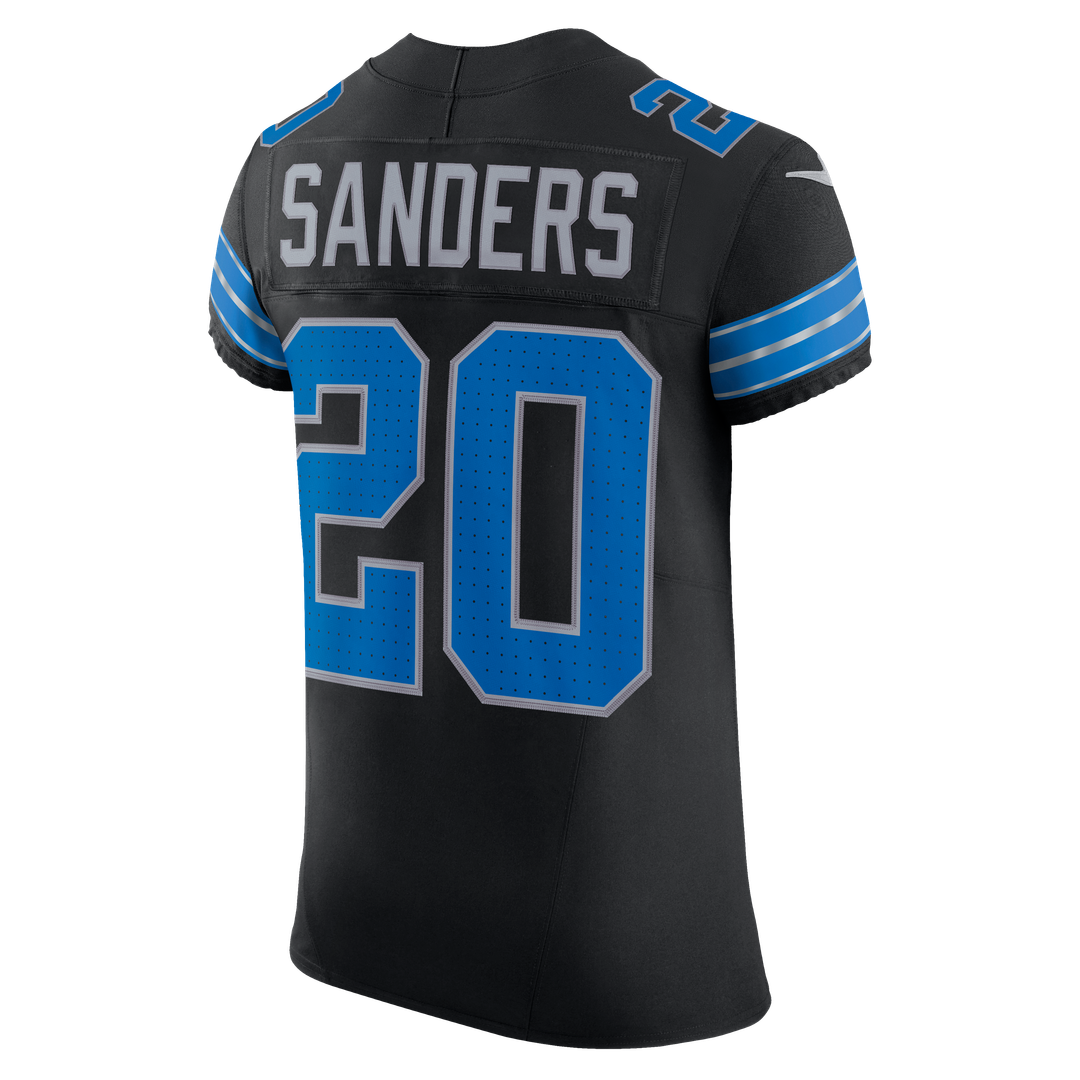 Detroit Lions Barry Sanders Nike Black Alternate Vapor F.U.S.E. Elite Jersey - product image 6