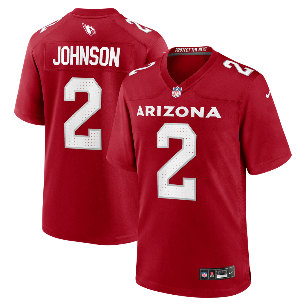 Arizona Cardinals Will Johnson Nike Cardinal Team Game Jersey - product image 1