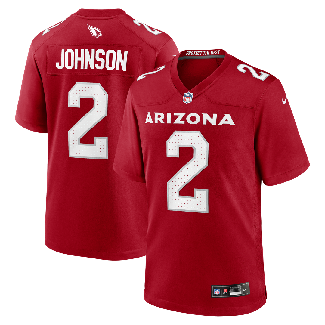 Arizona Cardinals Will Johnson Nike Cardinal Team Game Jersey - product image 1