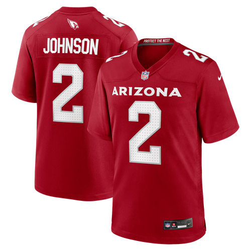 Arizona Cardinals Will Johnson Nike Cardinal Team Game Jersey - product image 1