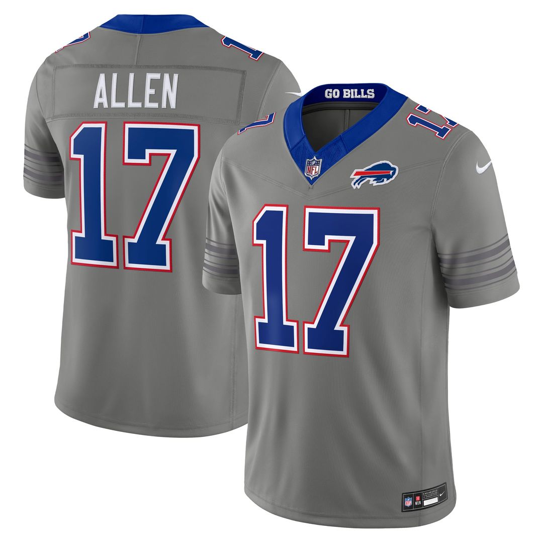Buffalo Bills Josh Allen Nike White Vapor F.U.S.E. Stitched Limited Jersey - product image 10