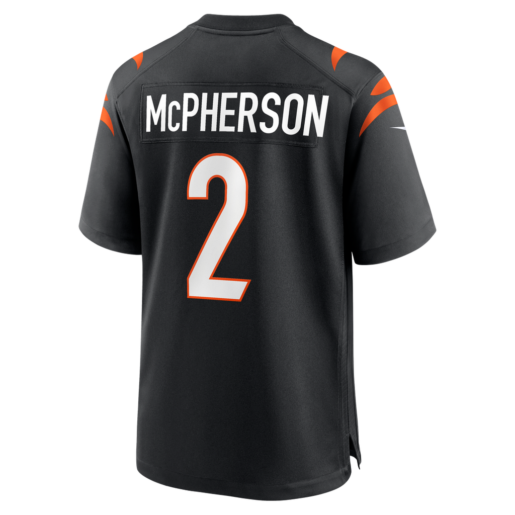 Cincinnati Bengals Evan McPherson Nike Black Game Jersey - product image 3