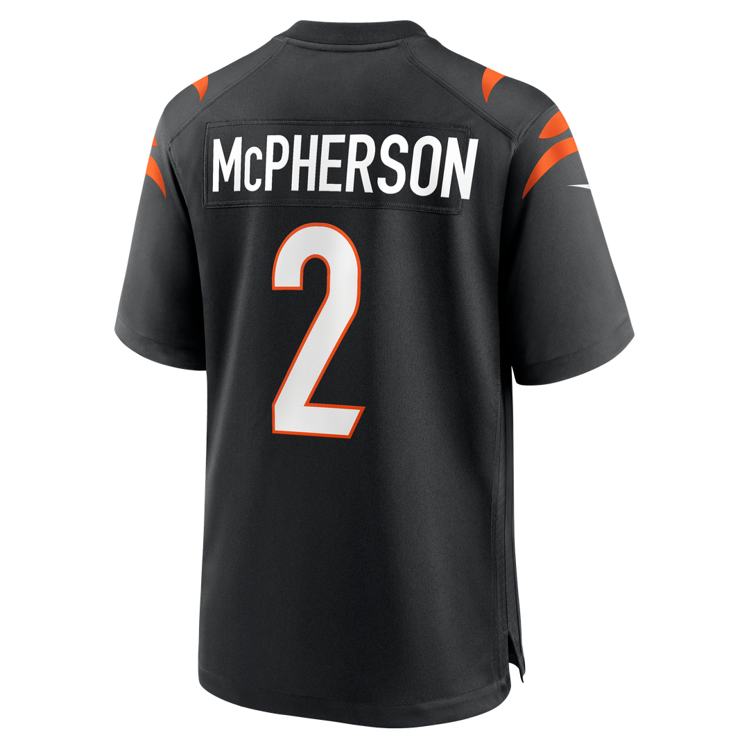 Cincinnati Bengals Evan McPherson Nike Black Game Jersey - product image 3