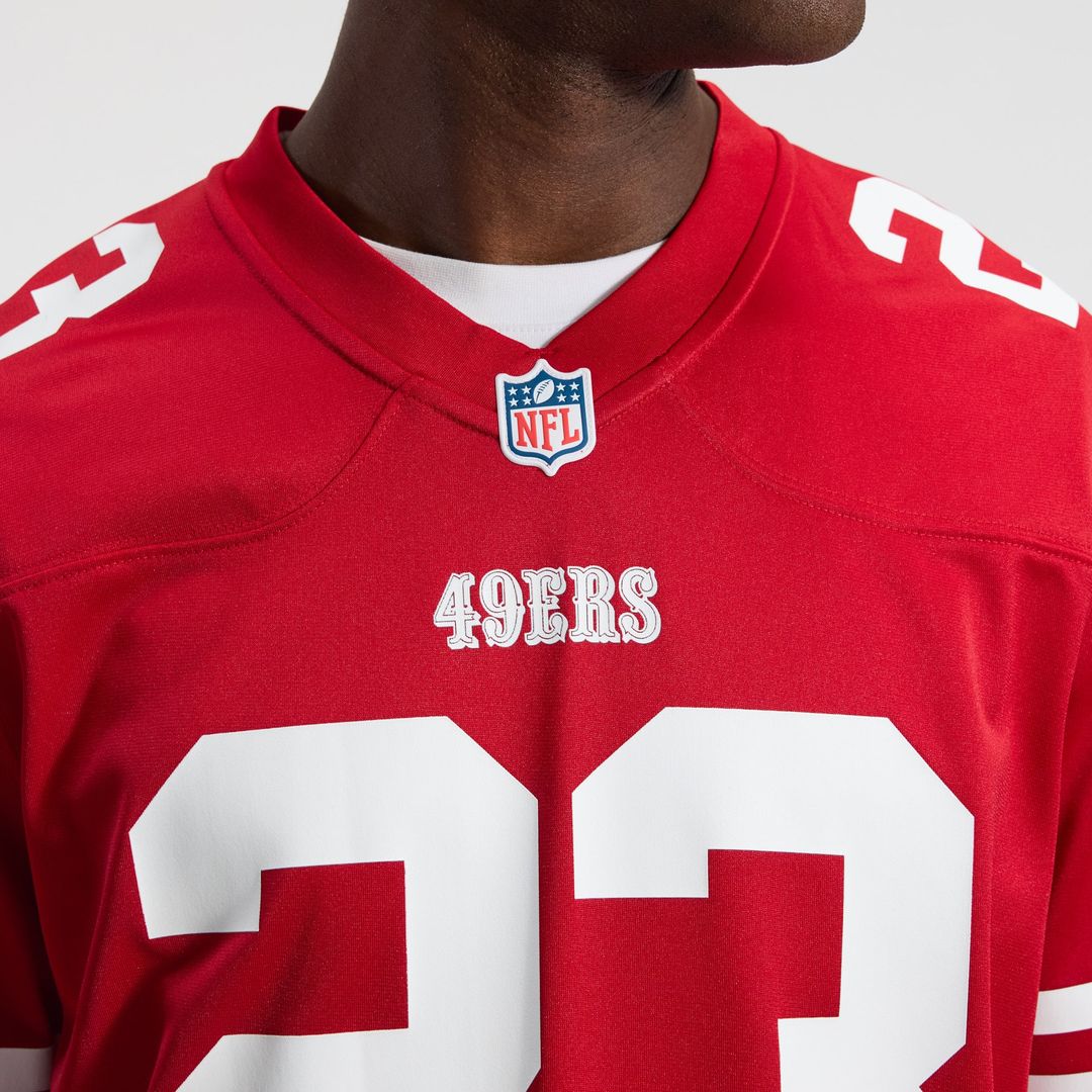 San Francisco 49ers Christian McCaffrey Nike Scarlet Game Player Jersey - product image 8