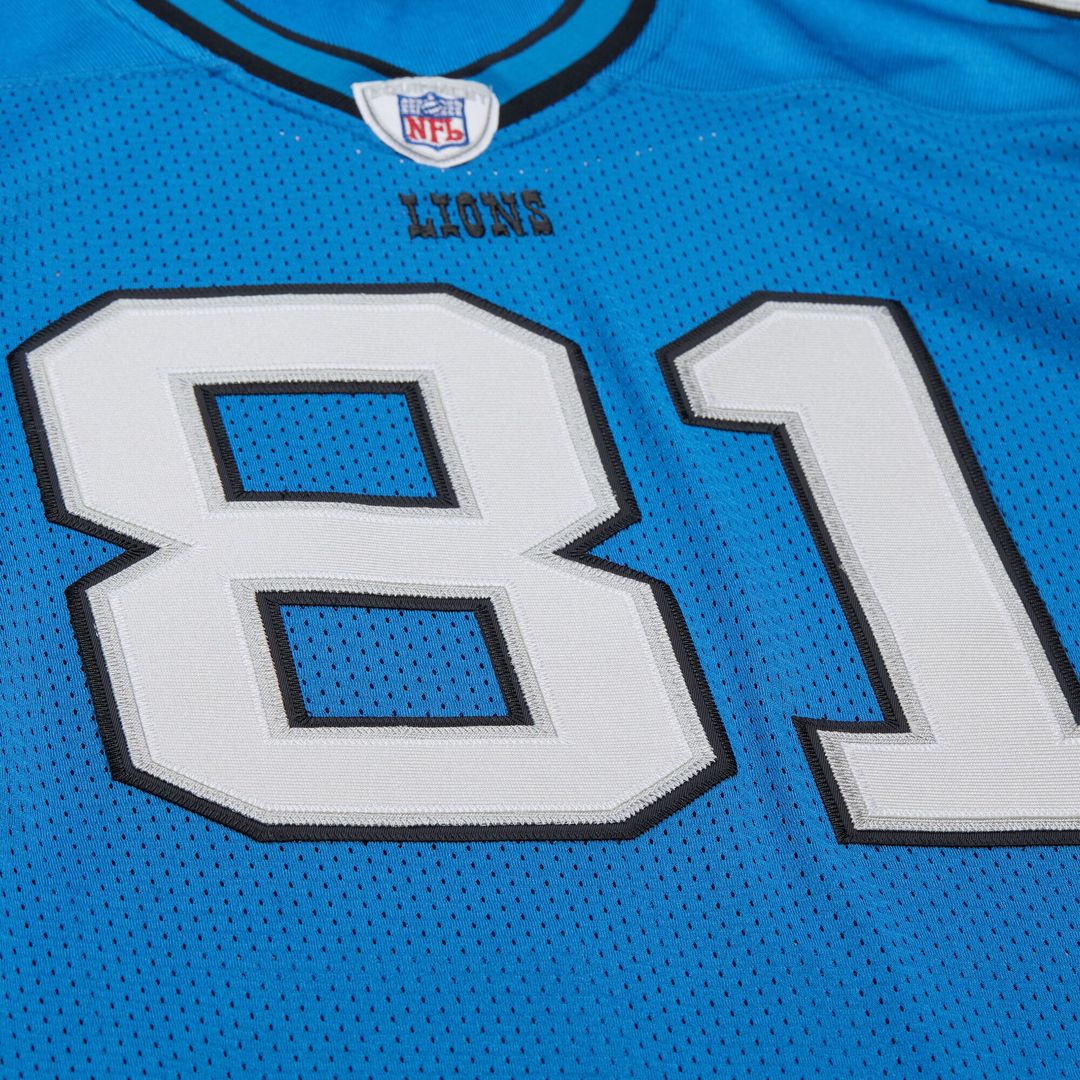 Detroit Lions Calvin Johnson Mitchell & Ness Black 2007 Authentic Throwback Jersey - product image 20