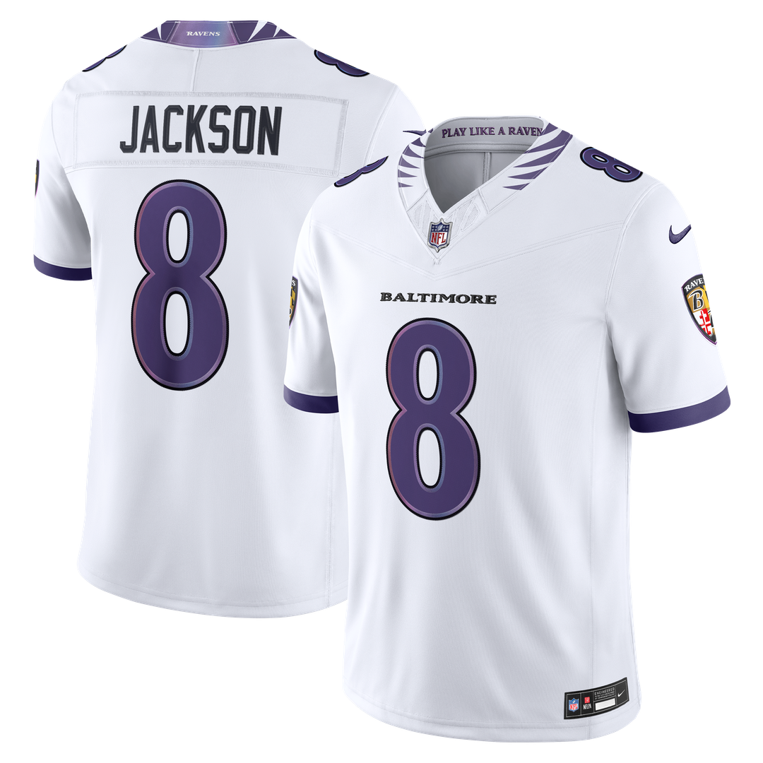 Baltimore Ravens Lamar Jackson Nike Black Alternate Alternate Vapor F.U.S.E. Stitched Limited Jersey - product image 17