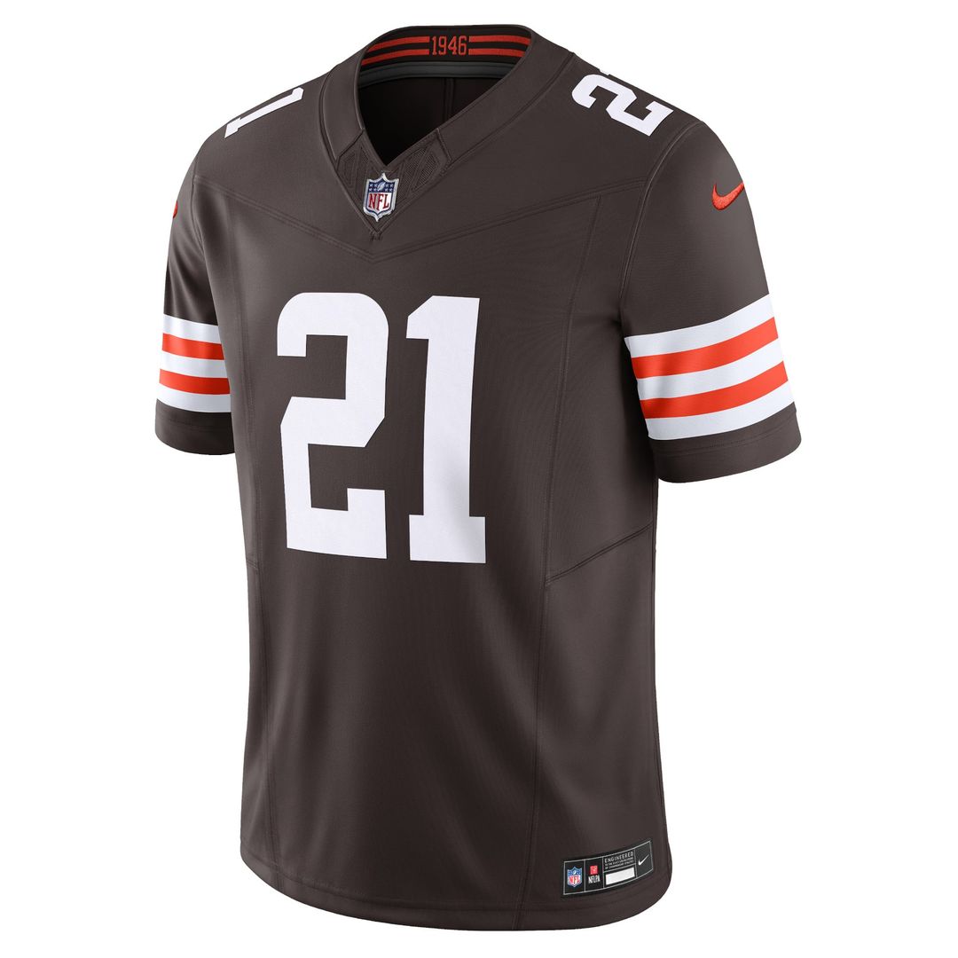 Cleveland Browns Denzel Ward Nike Brown Vapor F.U.S.E. Limited Jersey - product image 2