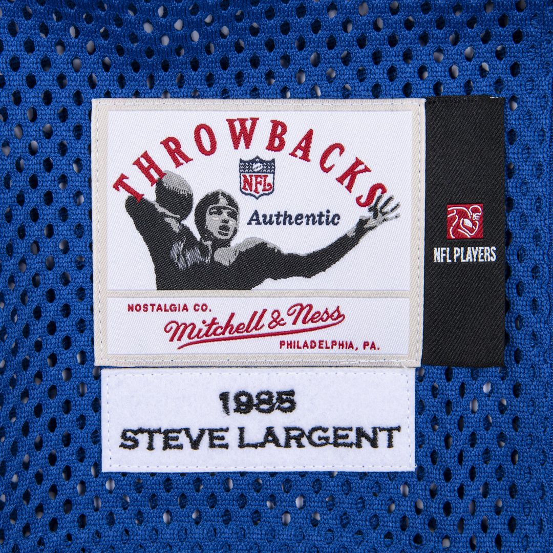 Seattle Seahawks 1985 Steve Largent Mitchell & Ness Royal Authentic Throwback Retired Player Jersey - product image 4