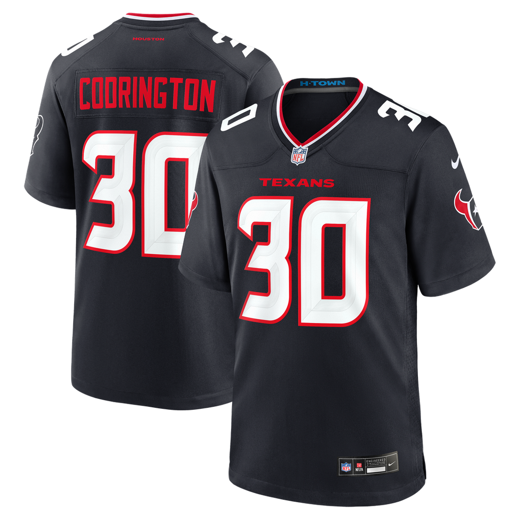 Houston Texans Brandon Codrington Nike Navy Team Game Jersey - product image 1
