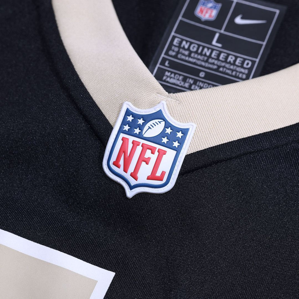 New Orleans Saints Tyrann Mathieu Nike Black Game Jersey - product image 4