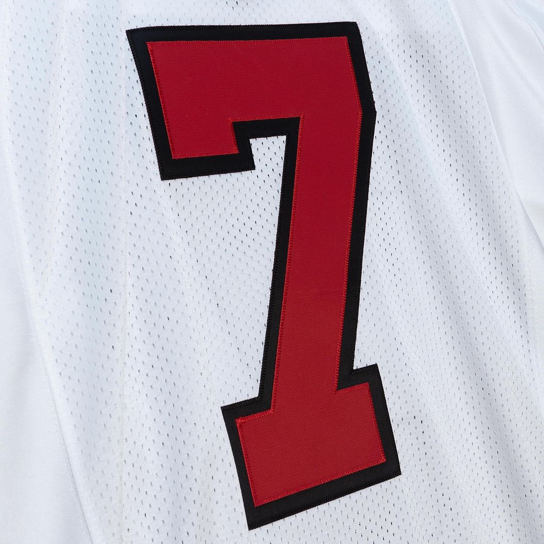 Atlanta Falcons 2003 Michael Vick Mitchell & Ness Red Authentic Throwback Retired Player Jersey - product image 14