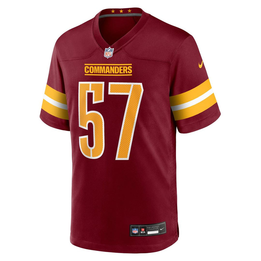 Washington Commanders Nick Bellore Nike Burgundy Team Game Jersey - product image 2