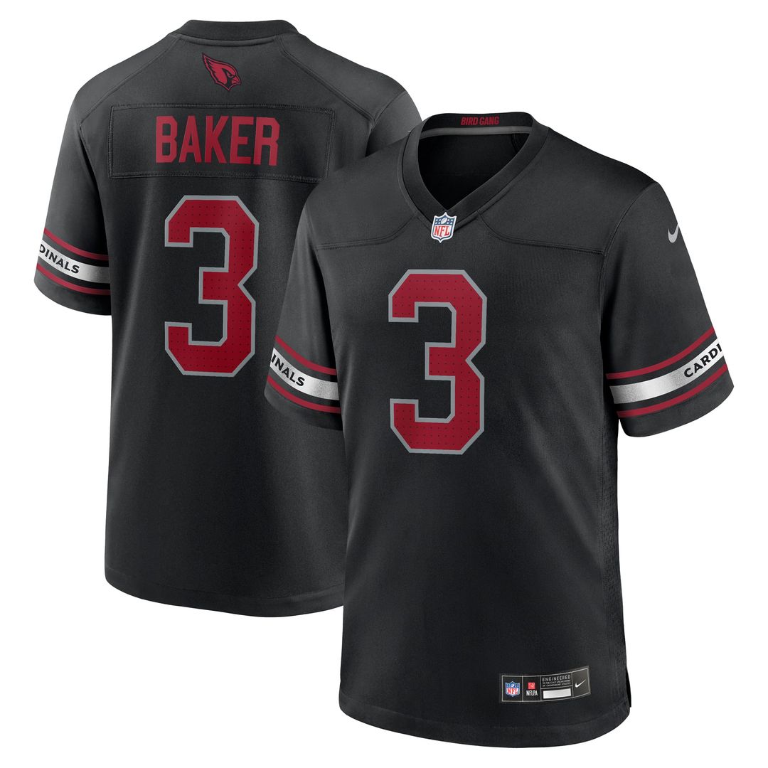 Arizona Cardinals Budda Baker Nike Black Game Jersey - product image 1