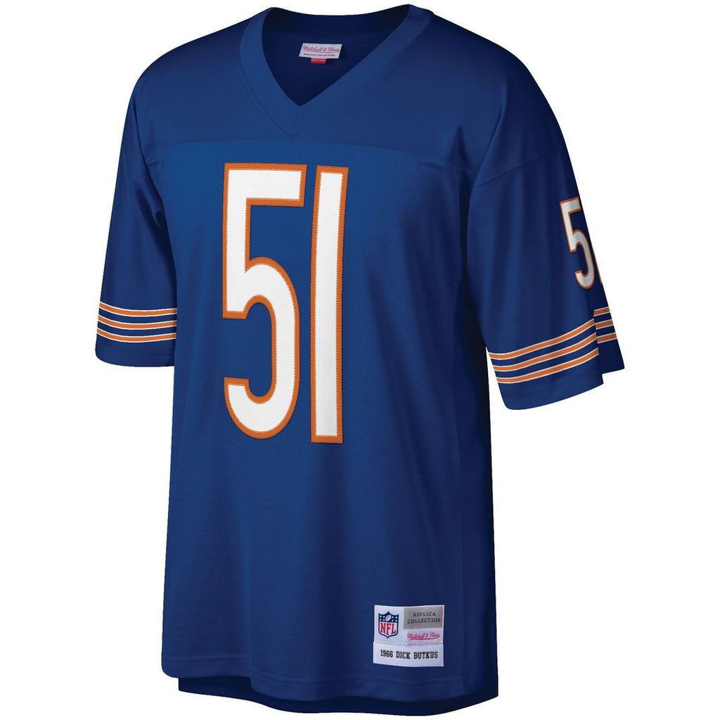 Chicago Bears Dick Butkus Mitchell & Ness Navy Retired Player Legacy Replica Jersey - product image 2