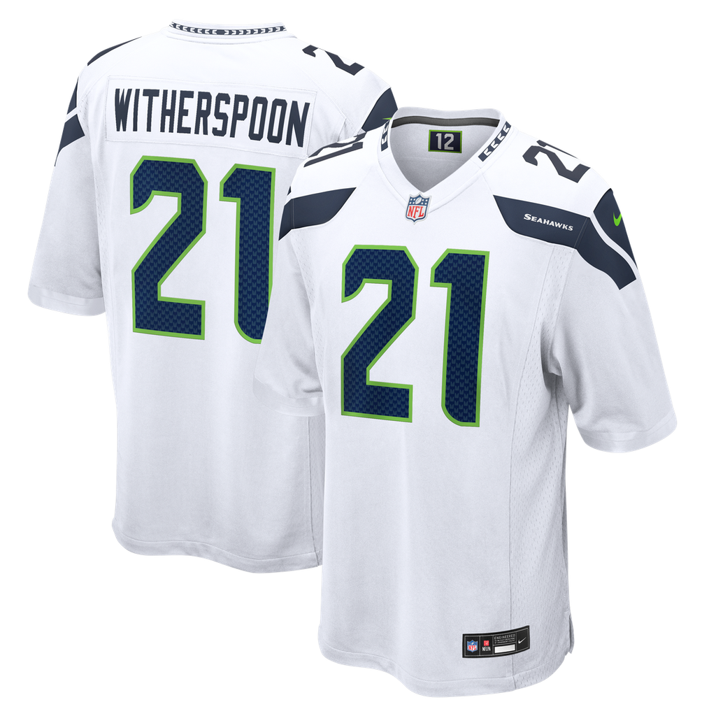 Seattle Seahawks Devon Witherspoon Nike White Game Jersey - product image 4
