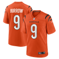 Cincinnati Bengals Joe Burrow Nike Orange Alternate Game Jersey - product image 15