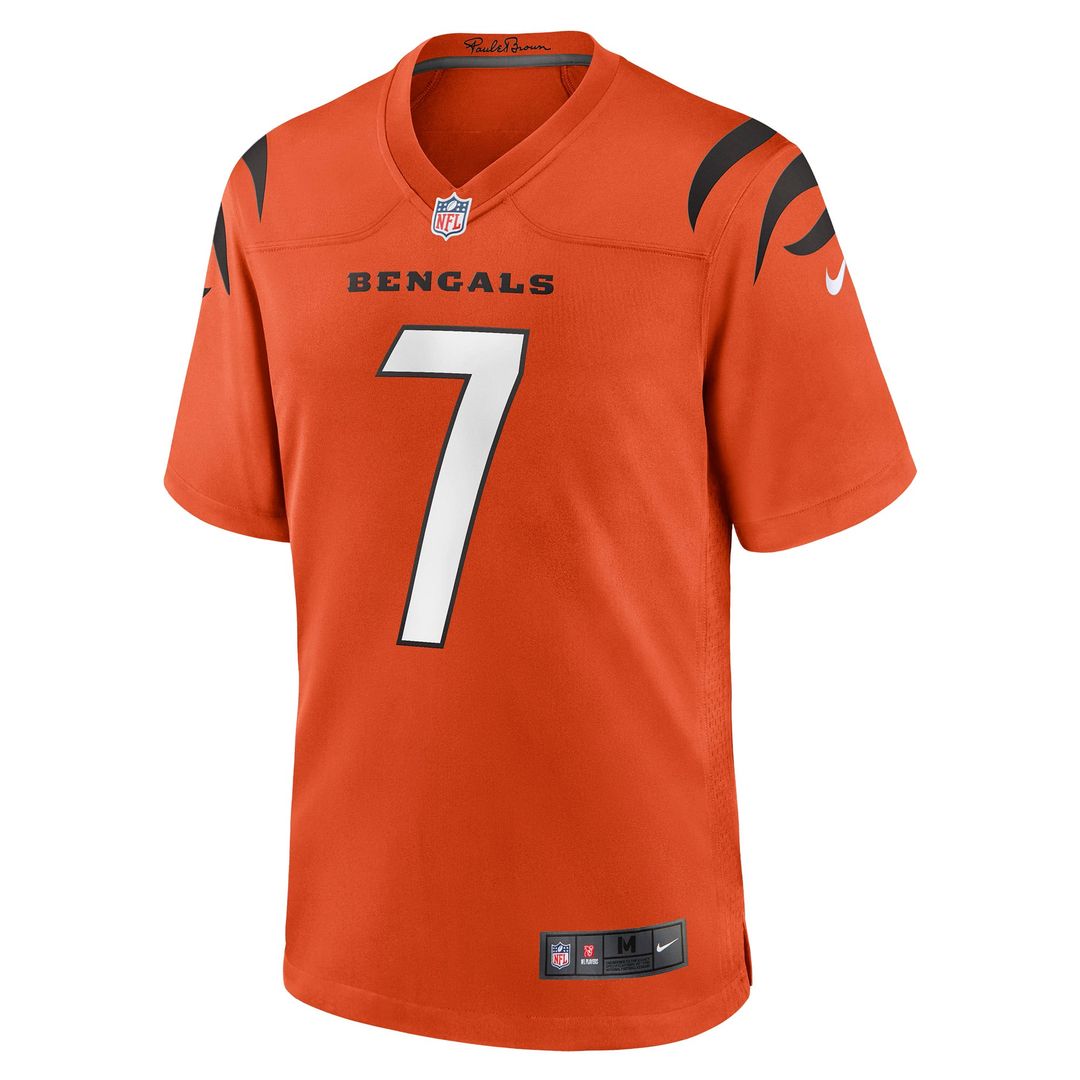 Cincinnati Bengals Boomer Esiason Nike Orange Retired Player Alternate Game Jersey - product image 2