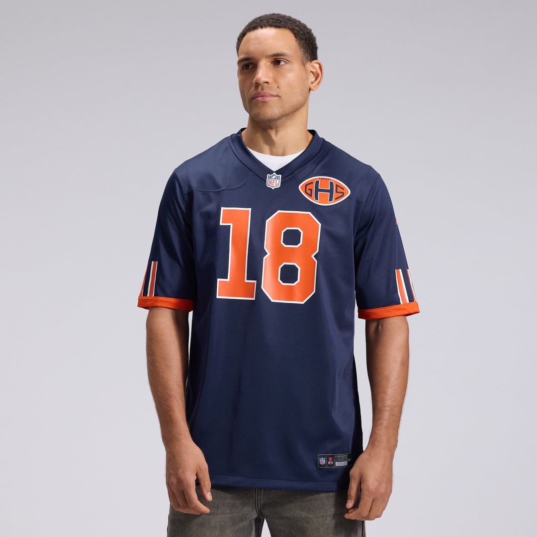 Chicago Bears Caleb Williams Nike Navy 2026 Rivalries Collection Game Jersey - product image 3