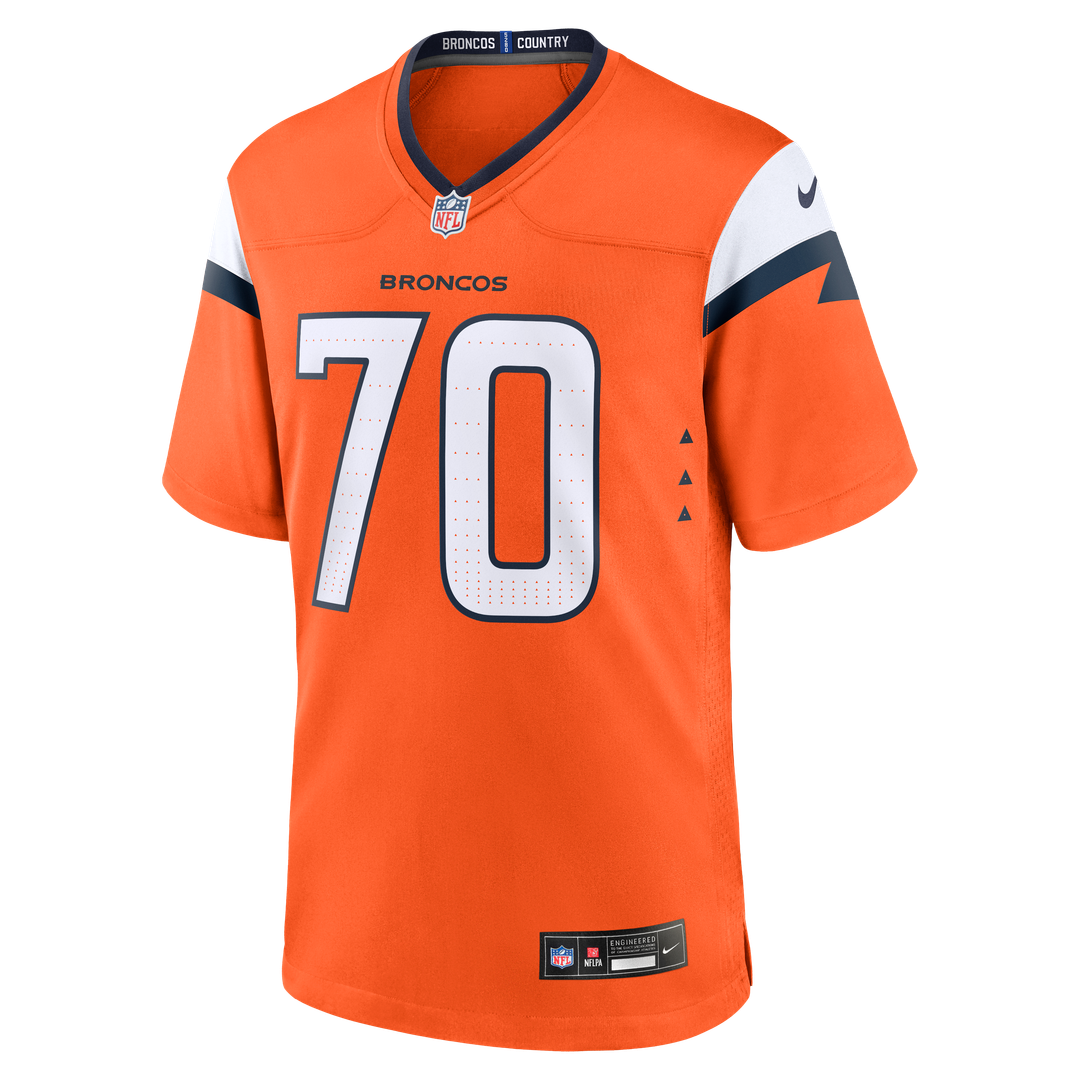 Denver Broncos Marques Cox Nike Orange Team Game Jersey - product image 2