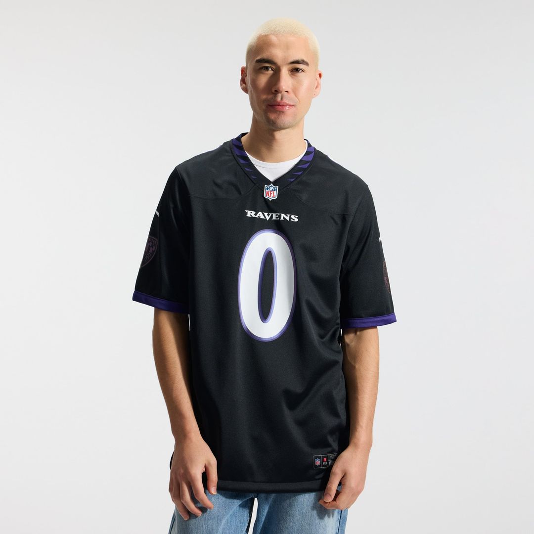 Baltimore Ravens Roquan Smith Nike Purple Alternate Game Jersey - product image 9