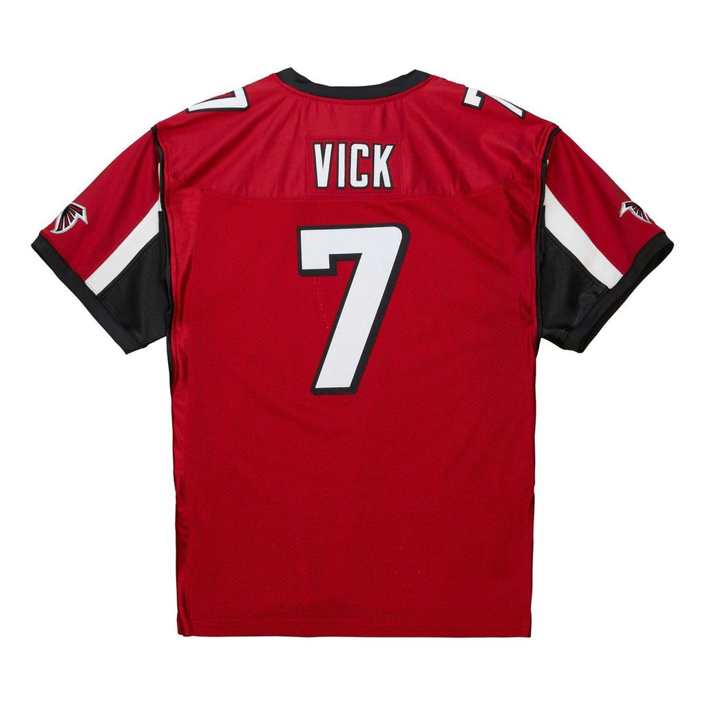 Atlanta Falcons 2003 Michael Vick Mitchell & Ness Red Authentic Throwback Retired Player Jersey - product image 8