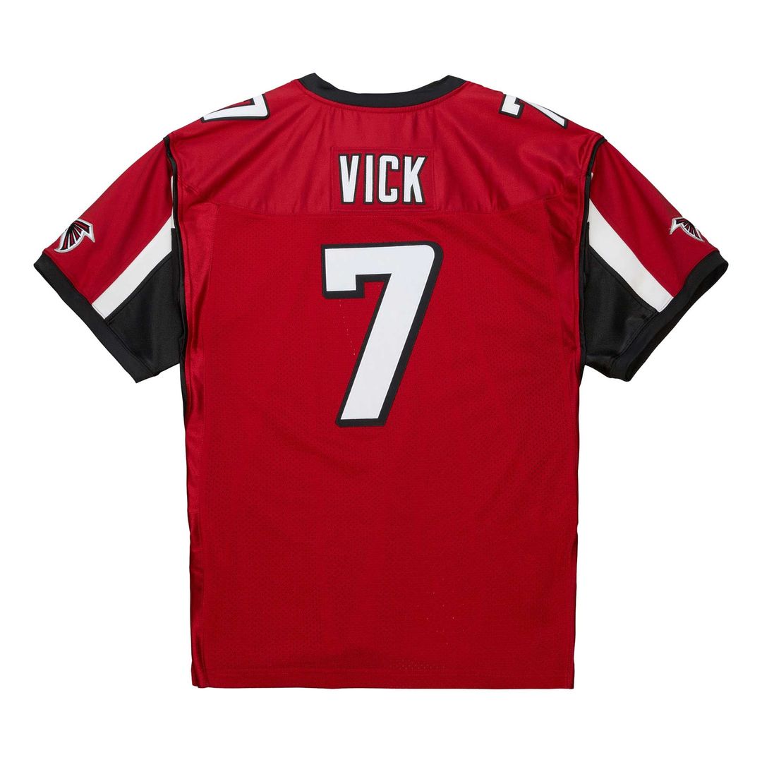 Atlanta Falcons 2003 Michael Vick Mitchell & Ness Red Authentic Throwback Retired Player Jersey - product image 8