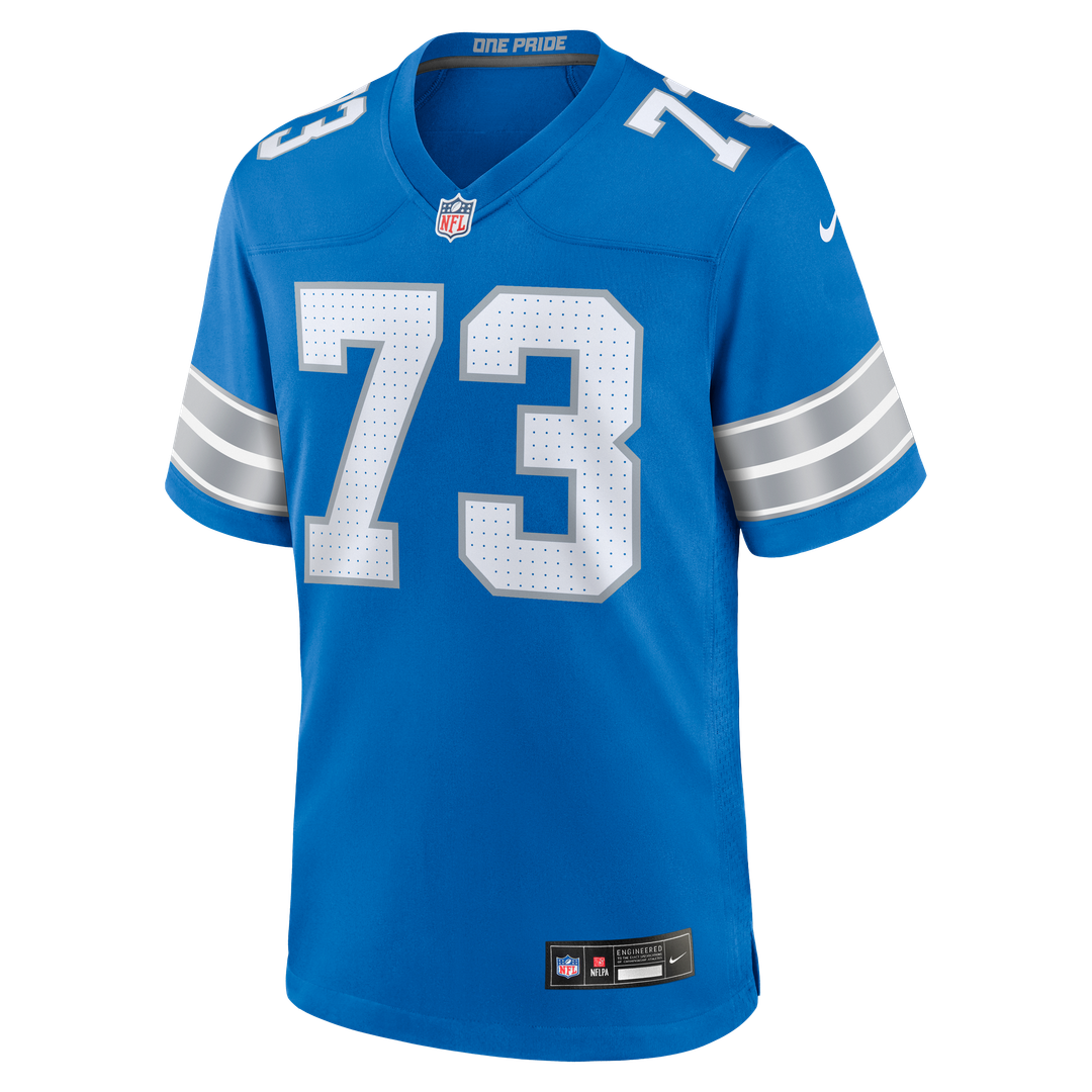 Detroit Lions Christian Mahogany Nike Blue Team Game Jersey - product image 2