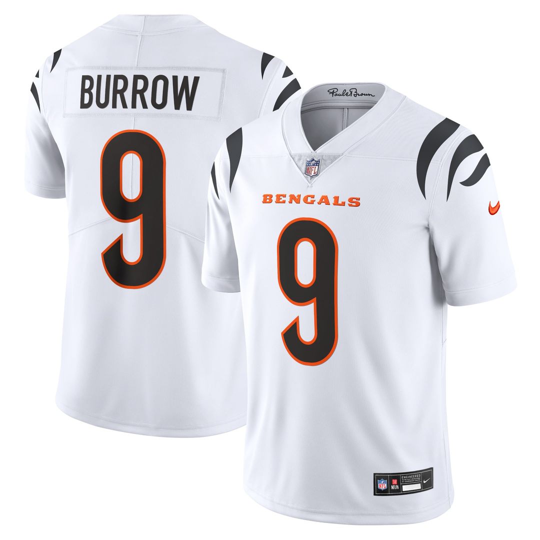 Cincinnati Bengals Joe Burrow Nike White Vapor Untouchable Limited Jersey - product image 4