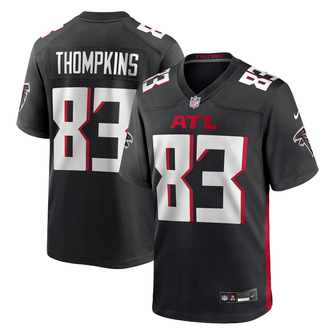 Atlanta Falcons Deven Thompkins Nike Black Team Game Jersey - product image 1