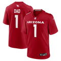 Arizona Cardinals Number 1 Dad Nike Cardinal Game Jersey - product image 1