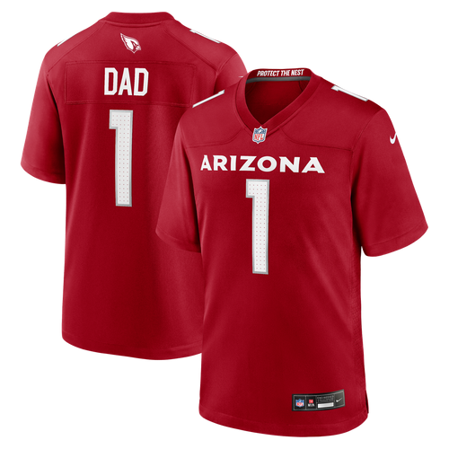 Arizona Cardinals Number 1 Dad Nike Cardinal Game Jersey - product image 1