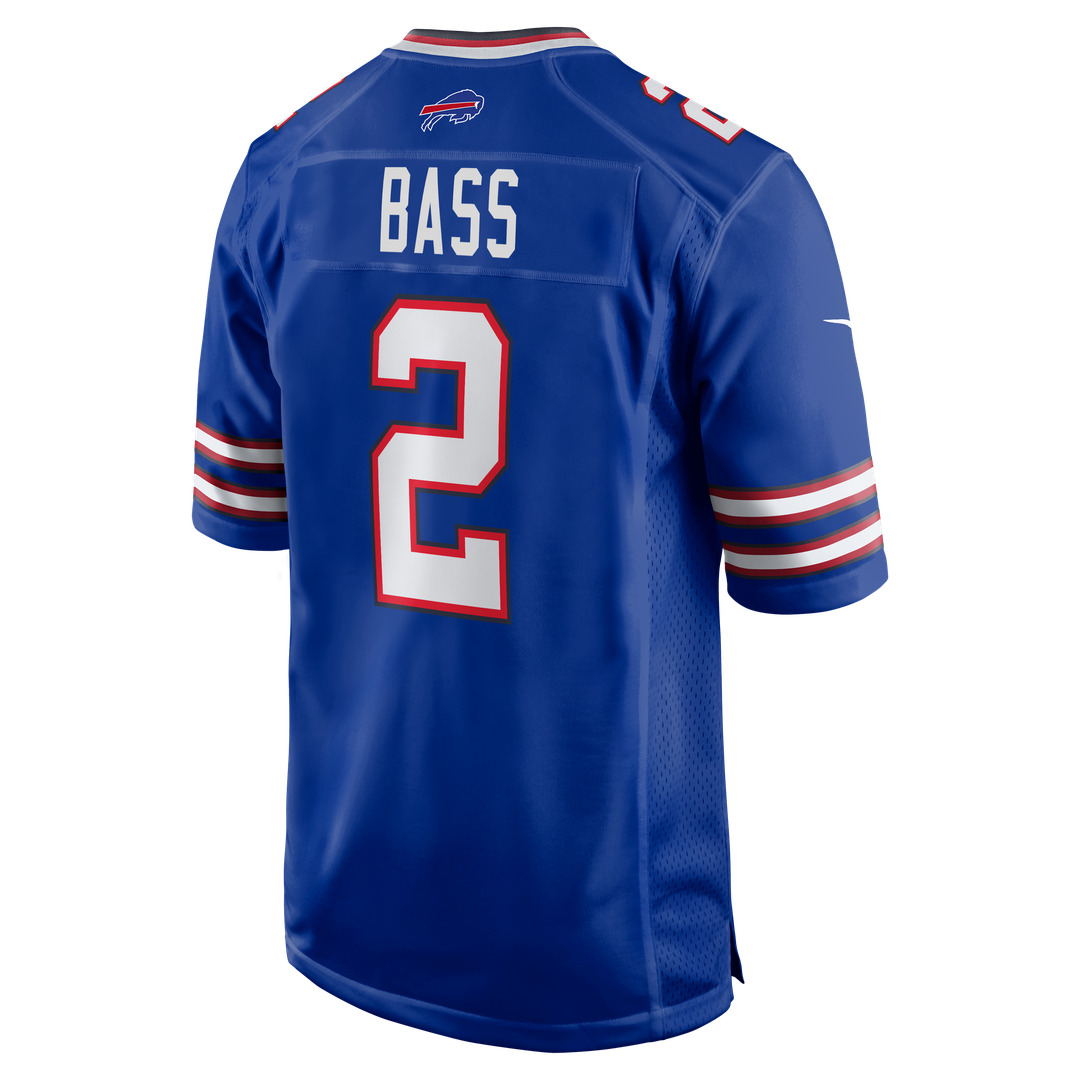 Buffalo Bills Tyler Bass Nike Royal Game Player Jersey - product image 3