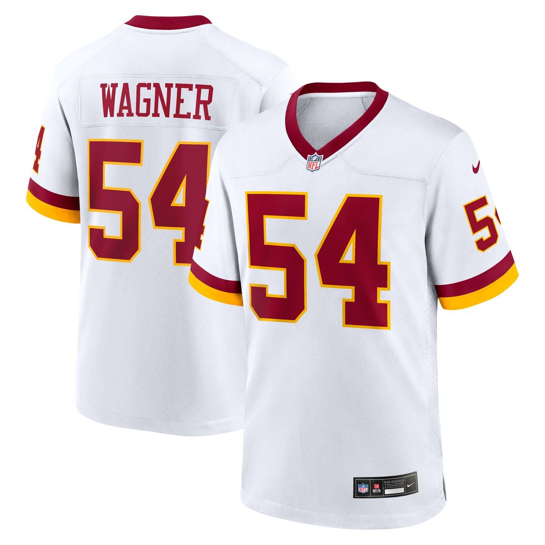 Washington Commanders Bobby Wagner Nike White Game Super Bowl Era Jersey - product image 1