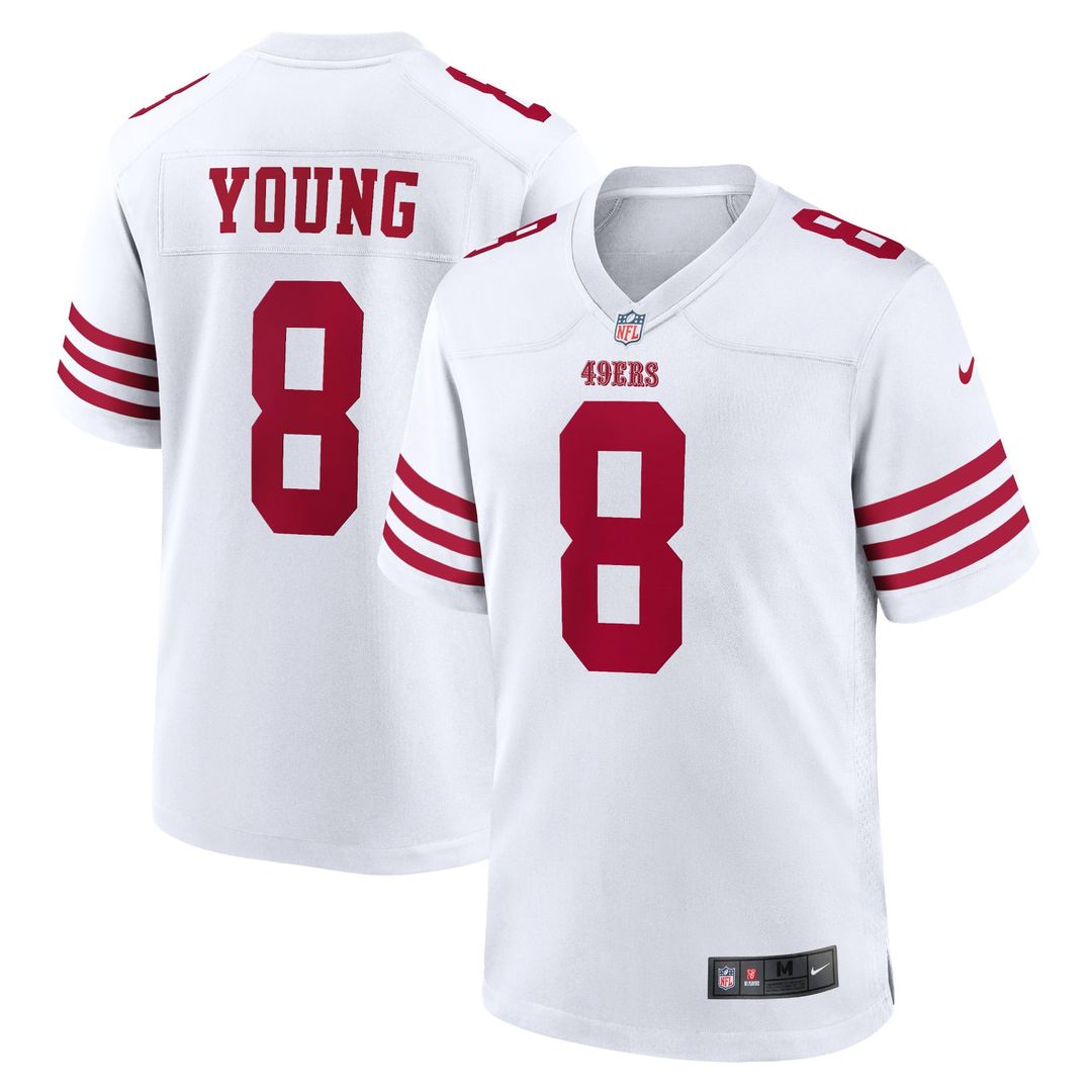 San Francisco 49ers Steve Young Nike White Retired Player Game Jersey - product image 4