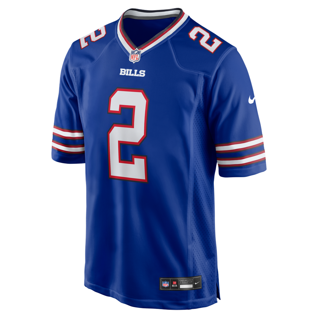 Buffalo Bills Tyler Bass Nike Royal Game Player Jersey - product image 2