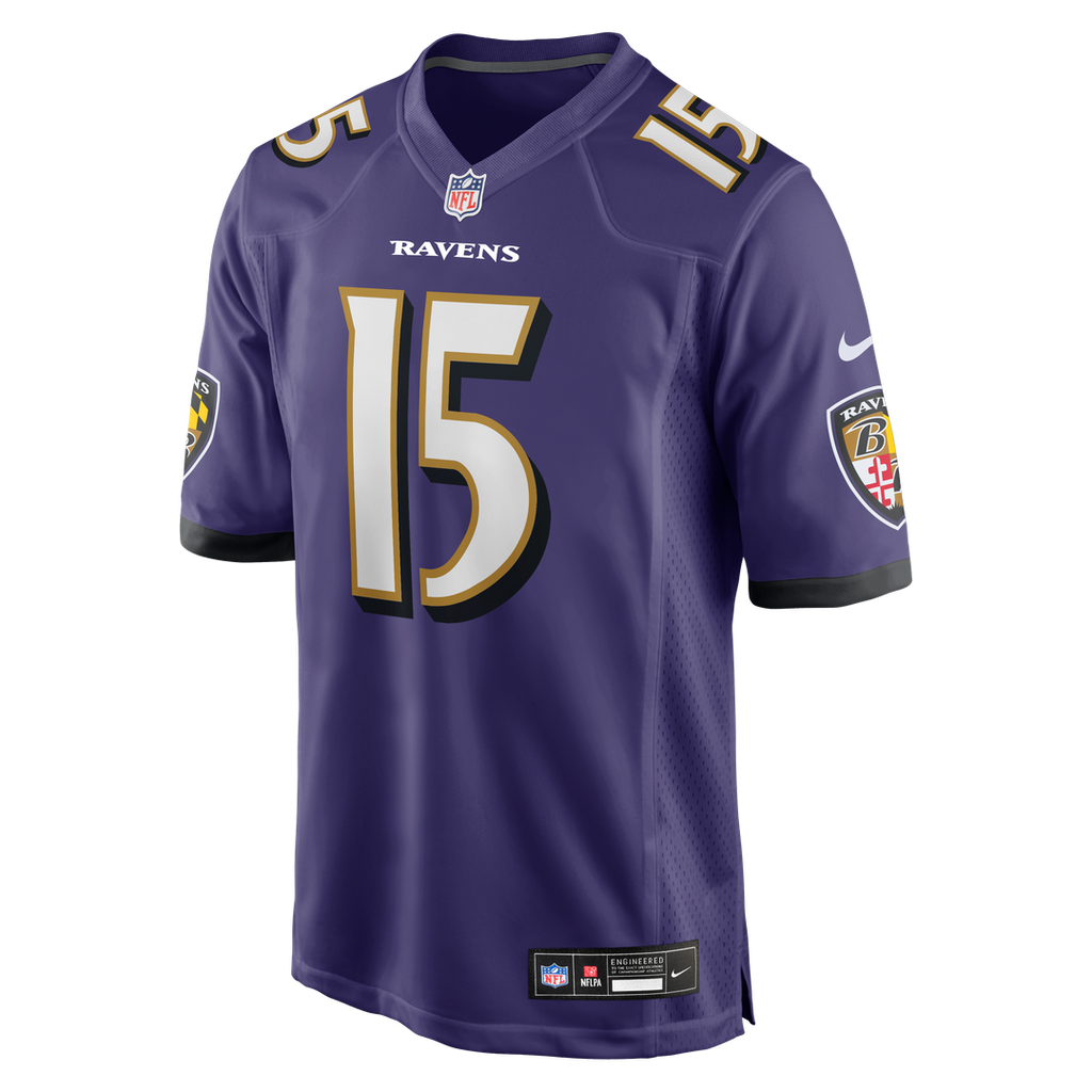 Baltimore Ravens Cooper Rush Nike Purple Team Game Jersey - product image 2