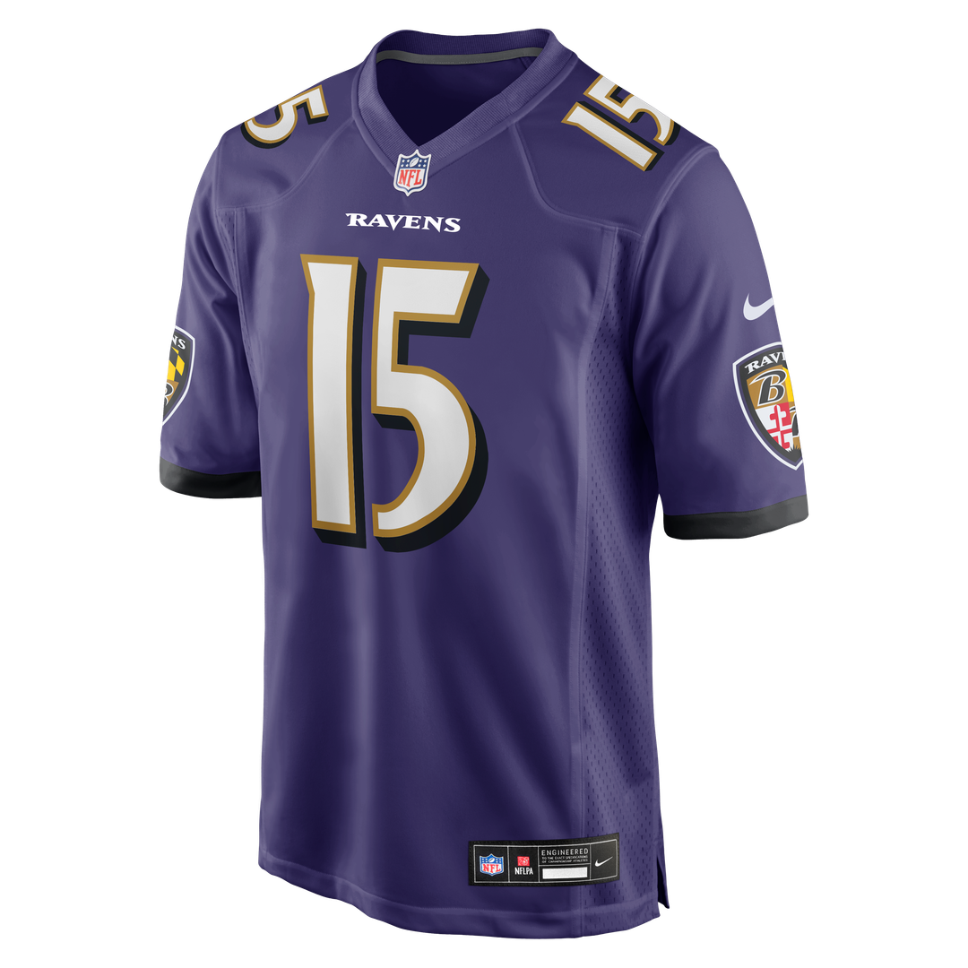 Baltimore Ravens Cooper Rush Nike Purple Team Game Jersey - product image 2