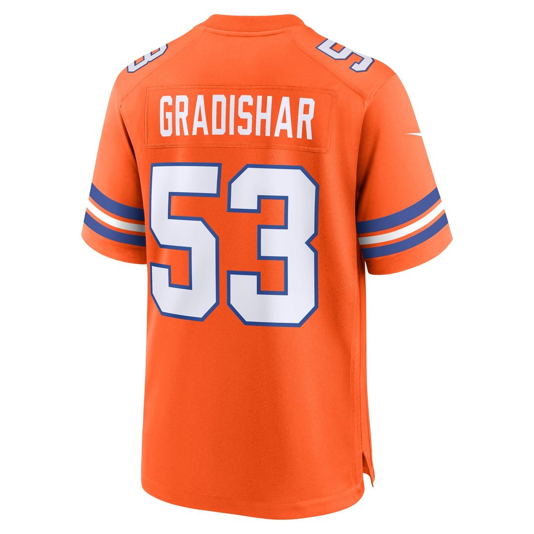 Denver Broncos Randy Gradishar Nike Orange Retired Player Alternate Game Jersey - product image 3