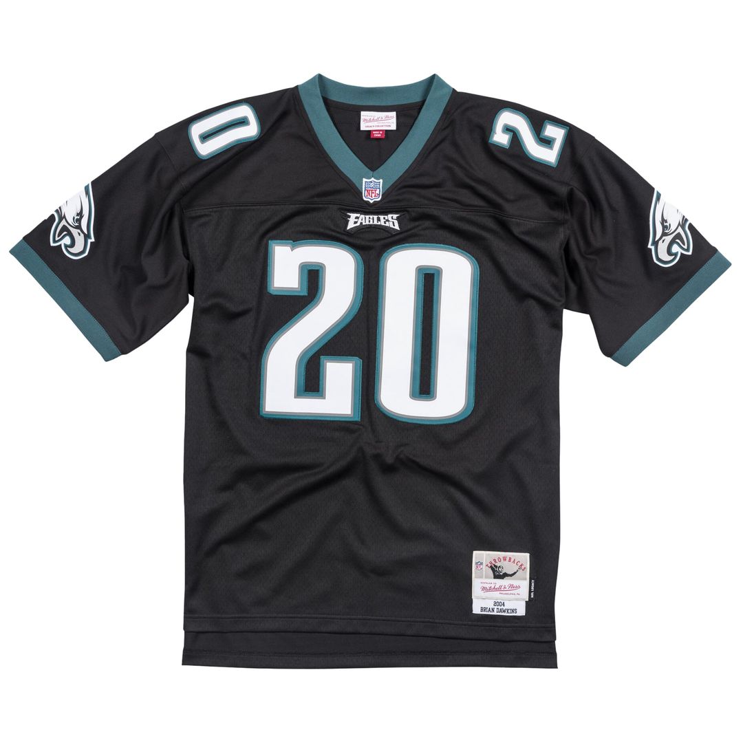 Philadelphia Eagles Brian Dawkins Mitchell & Ness Black Legacy Replica Jersey - product image 2