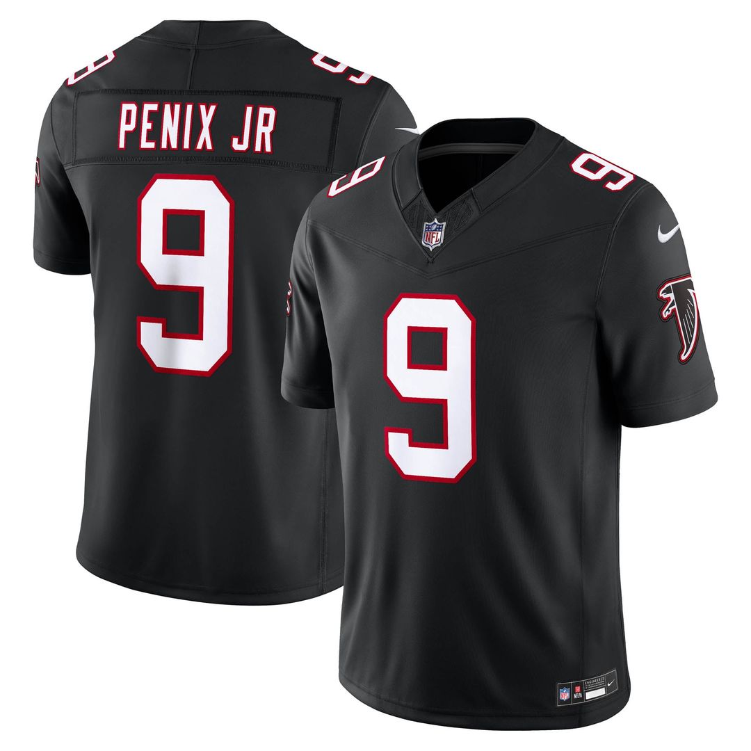 Atlanta Falcons Michael Penix Jr. Nike White Vapor F.U.S.E. Stitched Limited Jersey - product image 17